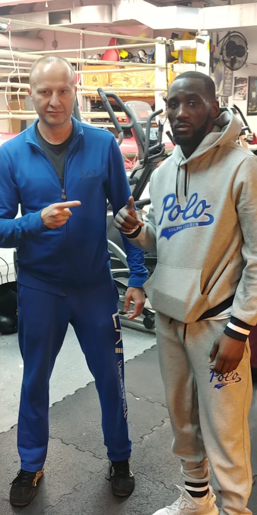 Yevgeniy Kievskiy and Terence Crawford