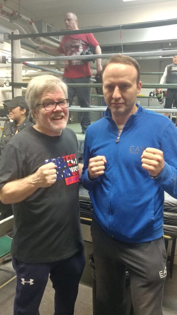 Yevgeniy Kievskiy and Freddy Roach