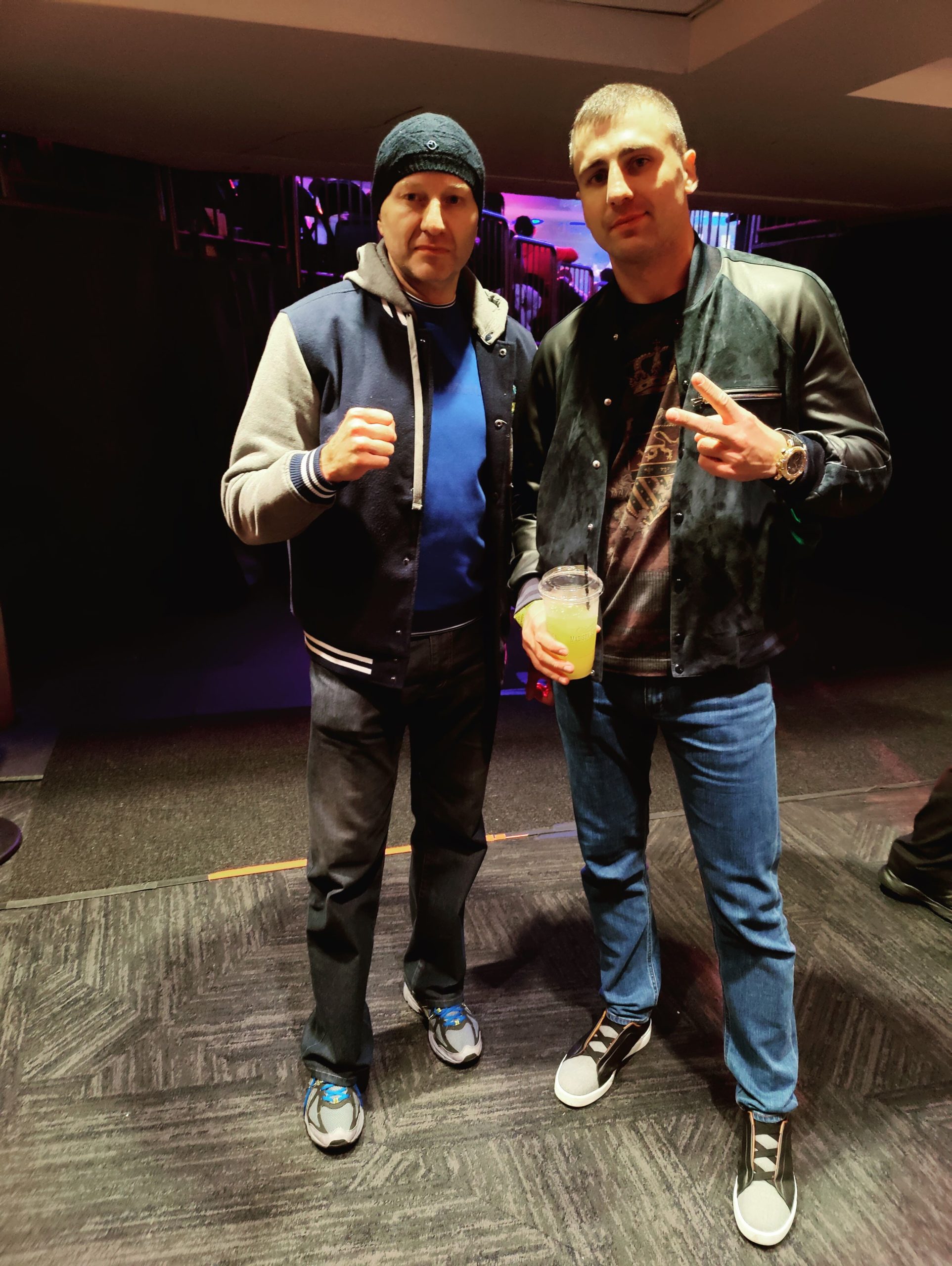 Yevgeniy Kievskiy and Gennadiy Golovkin